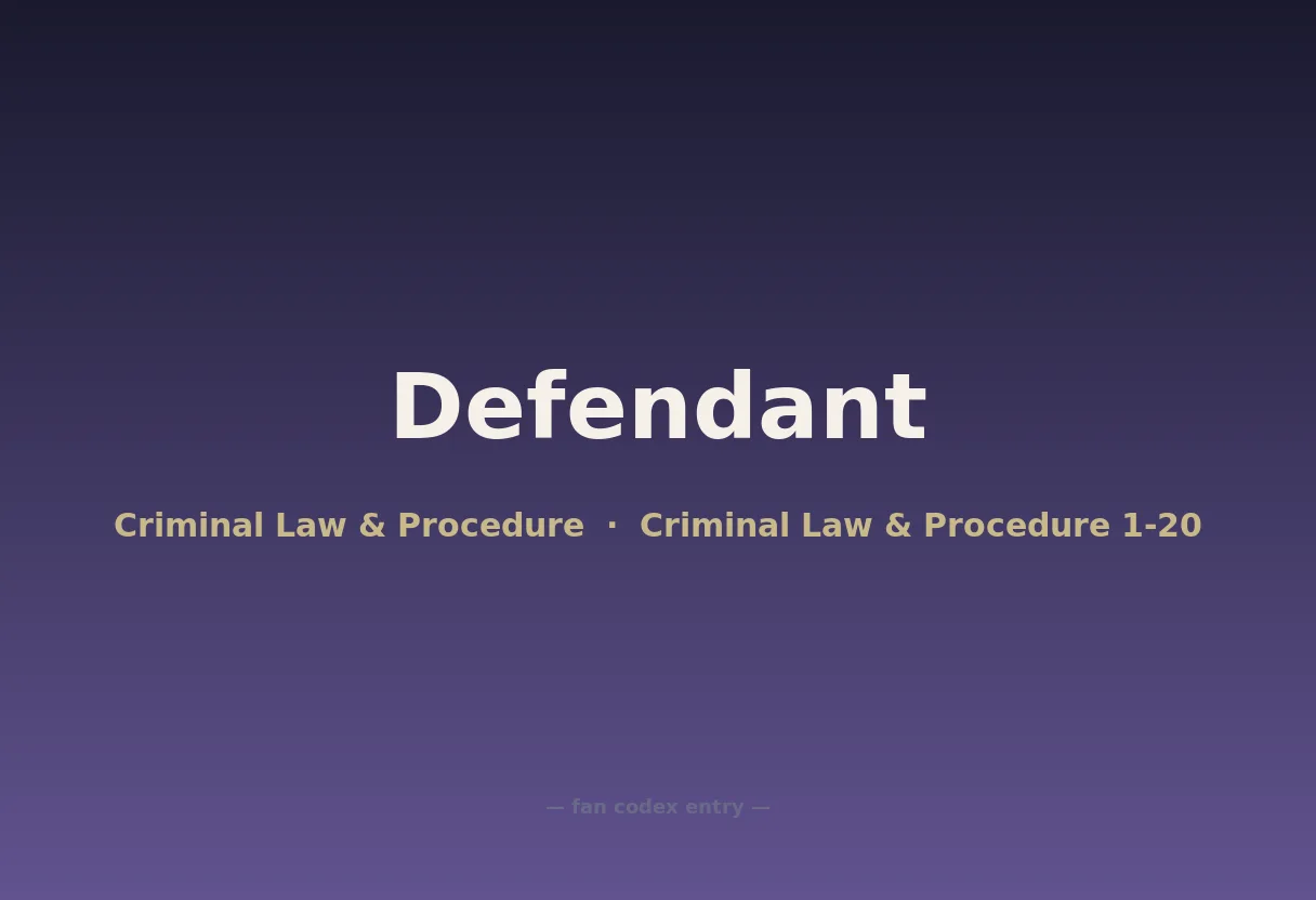 Defendant